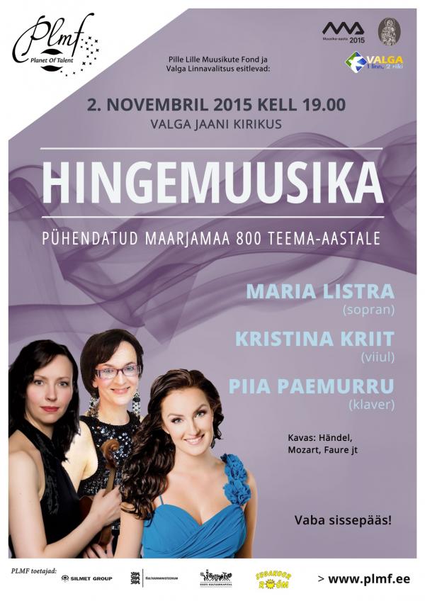 Hingedep&auml;eva kontsert "Hingemuusika"