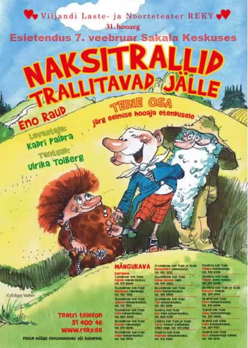 Lasteteater Reky etendus 
