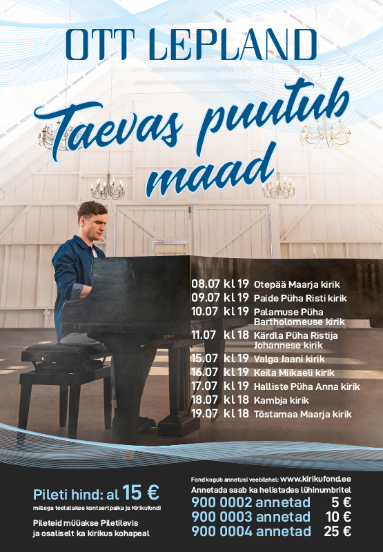 Ott Lepland "Taevas puutub maad"