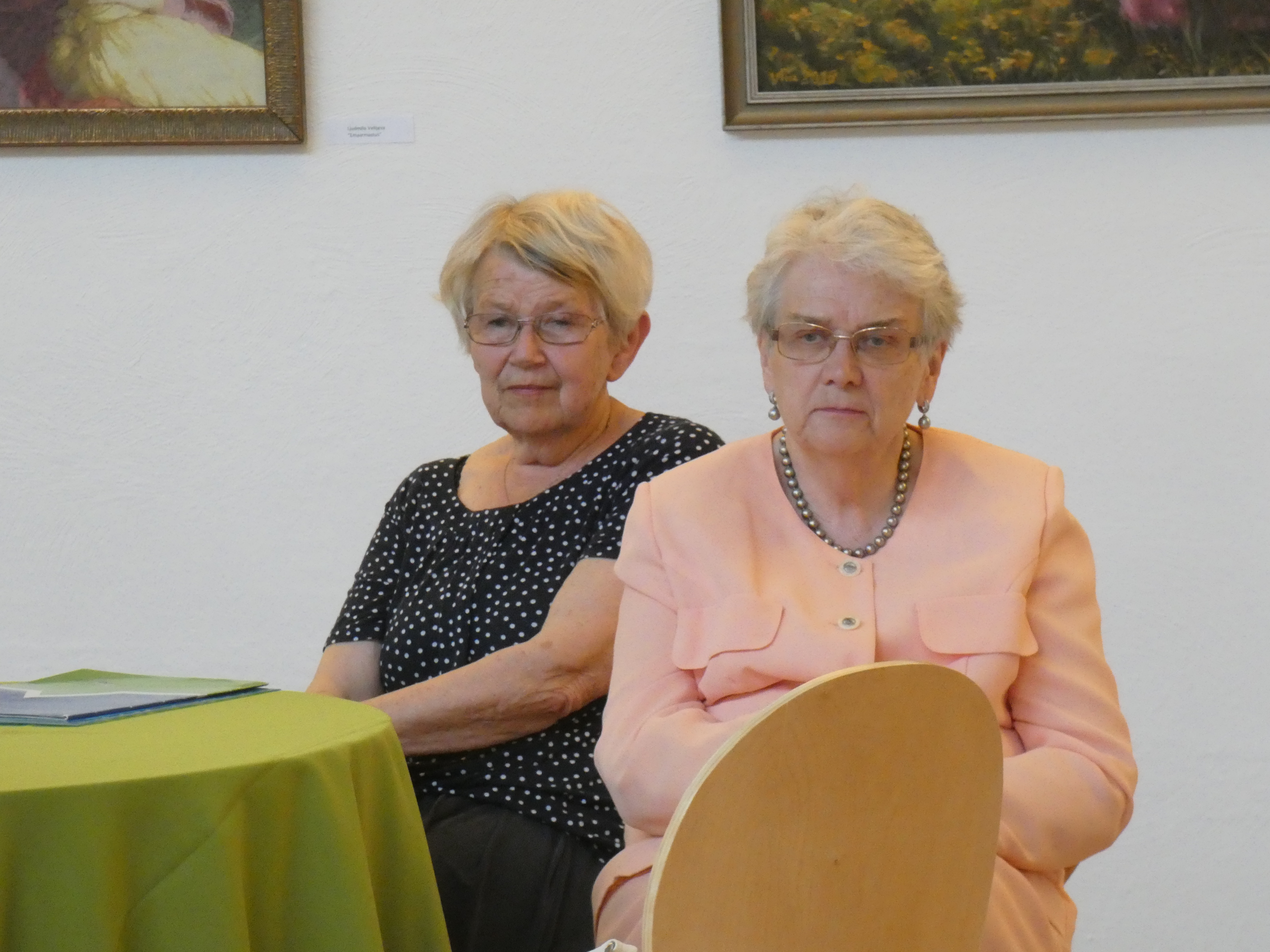 Loomeinimeste ühisnäituse avamine