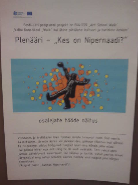 Valga- Valka ühisprojekti näituse avamine