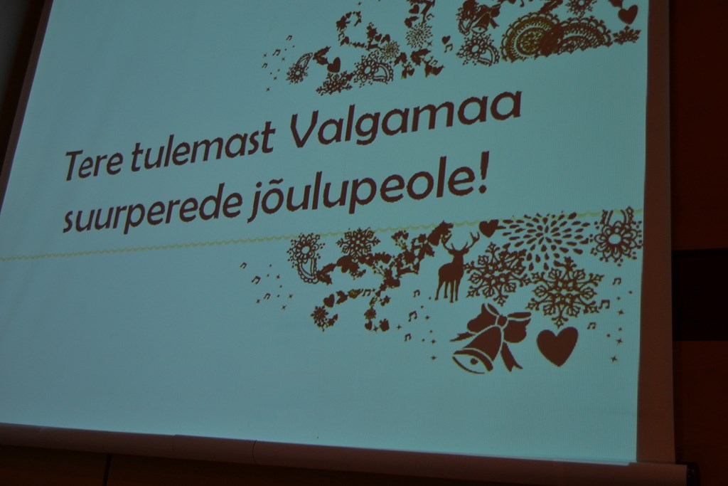 Valgamaa suurperede jõulupidu
